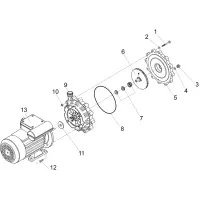 Pièces détachées pour Pompe BADU 73-1