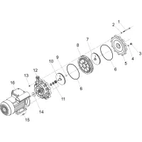 Pièces détachées pour Pompe BADU 73-2