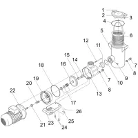 Pièces détachées pour Pompe BADU FA 42/6 et 42/9