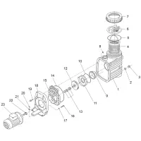 Pièces détachées pour Pompe BADU MAGNA