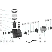 Pièces détachées pour Pompe BERING 0,5 - 0,75 - 1 CV