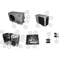 Pièces détachées pour Pompe à Chaleur BLO (BLOM 200 à 500)