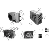Pièces détachées pour Pompe à chaleur BLPI-JD PAC(BLPIM 400 à 900)