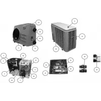 Pièces détachées pour Pompe à chaleur BLPO-BL-BLPZ-PACFIRST(BLM-BLPOM-BLPOT 200R à 800R)