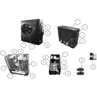 Pièces détachées pour Pompe à Chaleur BP. PRO CALOR (BPM-BPT 400 à 800)