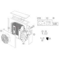 Pièces détachées pour Pompe à chaleur CPIR BPNR