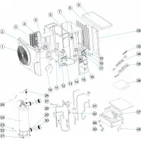 Pièces détachées pour Pompe à chaleur ELYO SMART NN