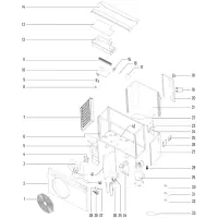 Pièces détachées pour Pompe à chaleur INVERTEMP-FL