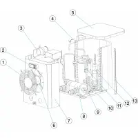 Pièces détachées pour Pompe à chaleur MINI 2,5kW