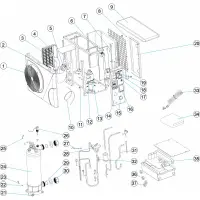 Pièces détachées pour Pompe à chaleur PRO ELYO INVERBOOST (1 hélice)