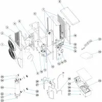 Pièces détachées pour Pompe à chaleur PRO ELYO INVERBOOST (2 hélices)