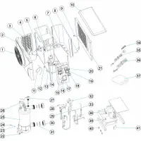 Pièces détachées pour Pompe à chaleur PRO ELYO inverboost NN (1 hélice)