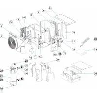 Pièces détachées pour Pompe à chaleur PRO ELYO inverter (1 hélice)