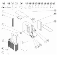 Pièces détachées pour Pompe à chaleur PX26, Z260iQ MD4, MD5