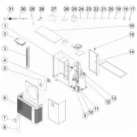 Pièces détachées pour Pompe à chaleur PX26, Z260iQ MD6, MD8
