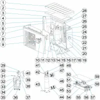 Pièces détachées pour Pompe à chaleur AQUASPHERE VSN 10