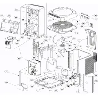 Pièces détachées pour Pompe à chaleur Z550iQ R32 TD5, TD8