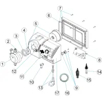 Pièces détachées pour Pompe doseuse CLASS ON-OFF 5L-h/7 bar