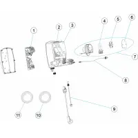 Pièces détachées pour Pompe doseuse CONTROL BASIC pH
