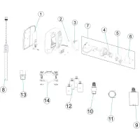 Pièces détachées pour Pompe doseuse CONTROL BASIC RX