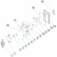 Pièces détachées pour Pompe doseuse MAXI PLUS ME3-C