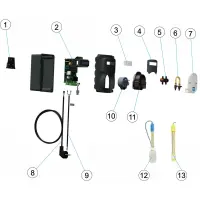 Pièces détachées pour Pompe doseuse MYPOOL CTX pH/RX