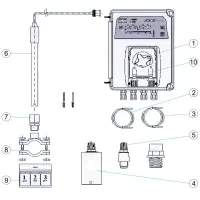 Pièces détachées pour Pompe doseuse PH BASIC