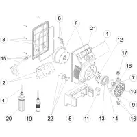 Pièces détachées pour Pompes doseuses EXACTUS manuelle numérique ma/mb