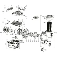 Pièces détachées pour Pompe INTELLIFLO3 VSF