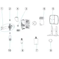 Pièces détachées pour Pompe présiltaltique OPTIMA analogique à débit constant