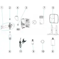 Pièces détachées pour Pompe présiltaltique OPTIMA numérique proportionnelle volumétrique