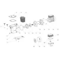 Pièces détachées pour Pompe SUPER série XW