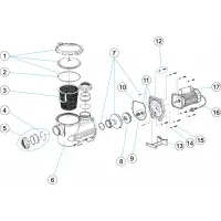 Pièces détachées pour Pompe VIRON P300