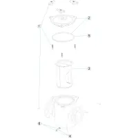 Pièces détachées pour Préfiltre ASTRAL bronze 11L