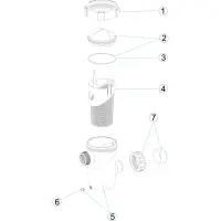Pièces détachées pour Préfiltre de pompe ASTRAMAX