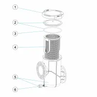 Pièces détachées pour Préfiltre de pompe KIVU 7,5-10-15 CV