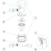 Pièces détachées pour Préfiltre HYDROSPIN COMPACT (MA)