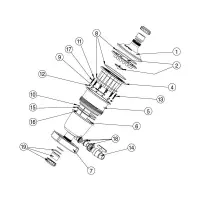Pièces détachées pour Préfiltre Multicyclone MC12-16