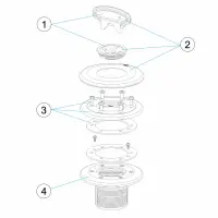 Pièces détachées pour Prise balai encoller et visser LINER