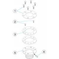 Pièces détachées pour Prise balai inox LINER