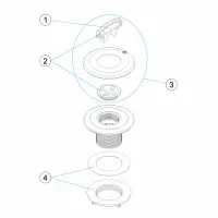 Pièces détachées pour Prise balai NORM/PRESTIGE COQUE