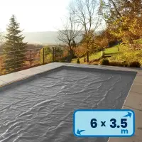 Bâche de protection pour volet piscine 6 x 3,5m Standard