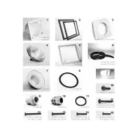 Pièces détachées pour Projecteur CARRÉ 120W-300W