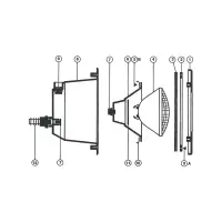 Pièces détachées pour Projecteur COFIES 300W