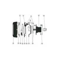 Pièces détachées pour Projecteur COFIES Halogène 100W