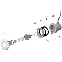 Pièces détachées pour Projecteur MINI laiton avec inserts