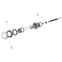 Pièces détachées pour Projecteur MINI LED RGB fixation rapide