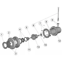 Pièces détachées pour Projecteur MINI PG11 laiton