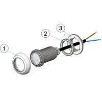 Pièces détachées pour Projecteur NICKELAGE SPA avec écrou