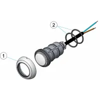Pièces détachées pour Projecteur NICKELAGE SPA sans écrou